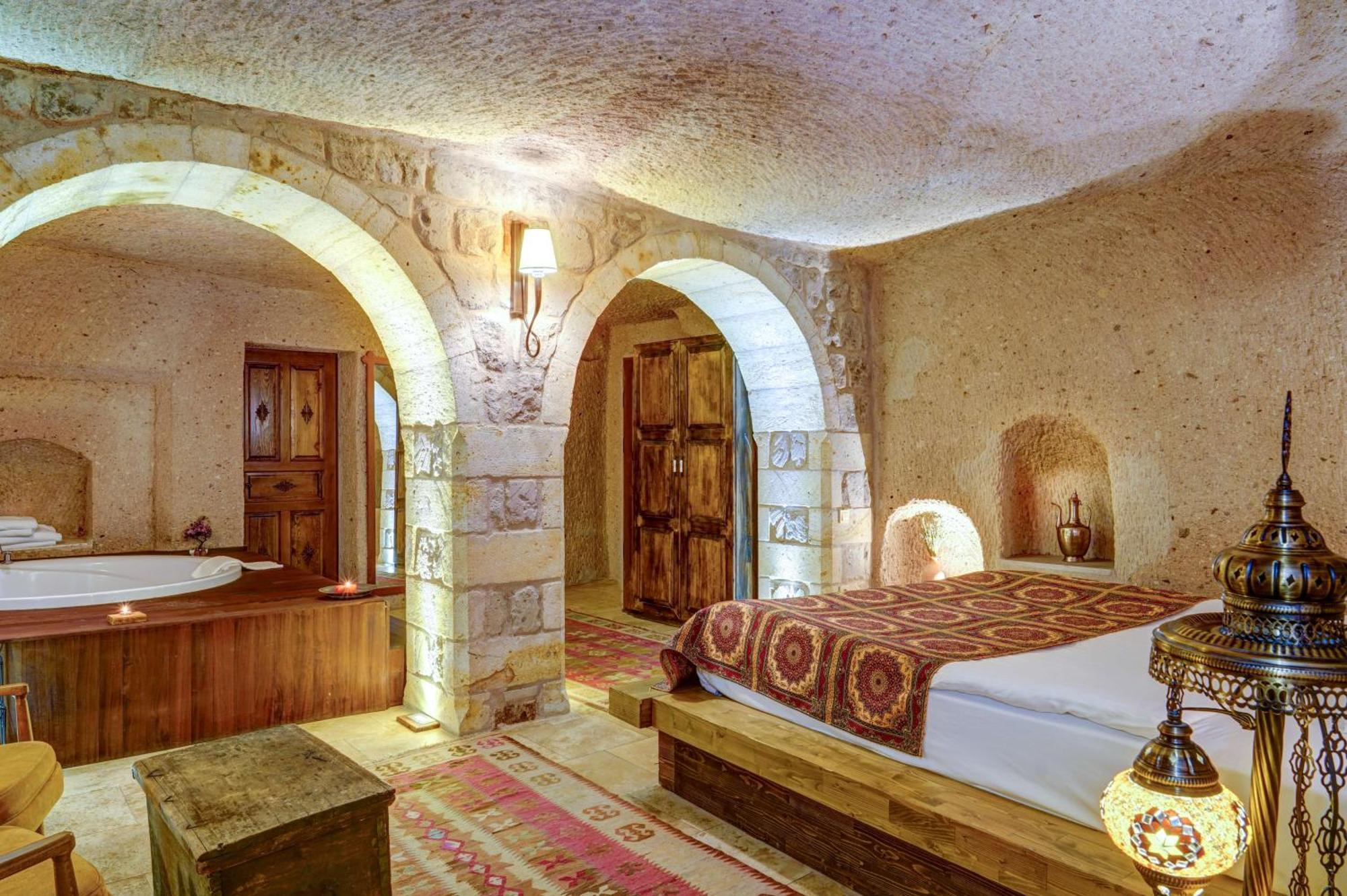 Vasil Cave Hotel Учгісар Номер фото