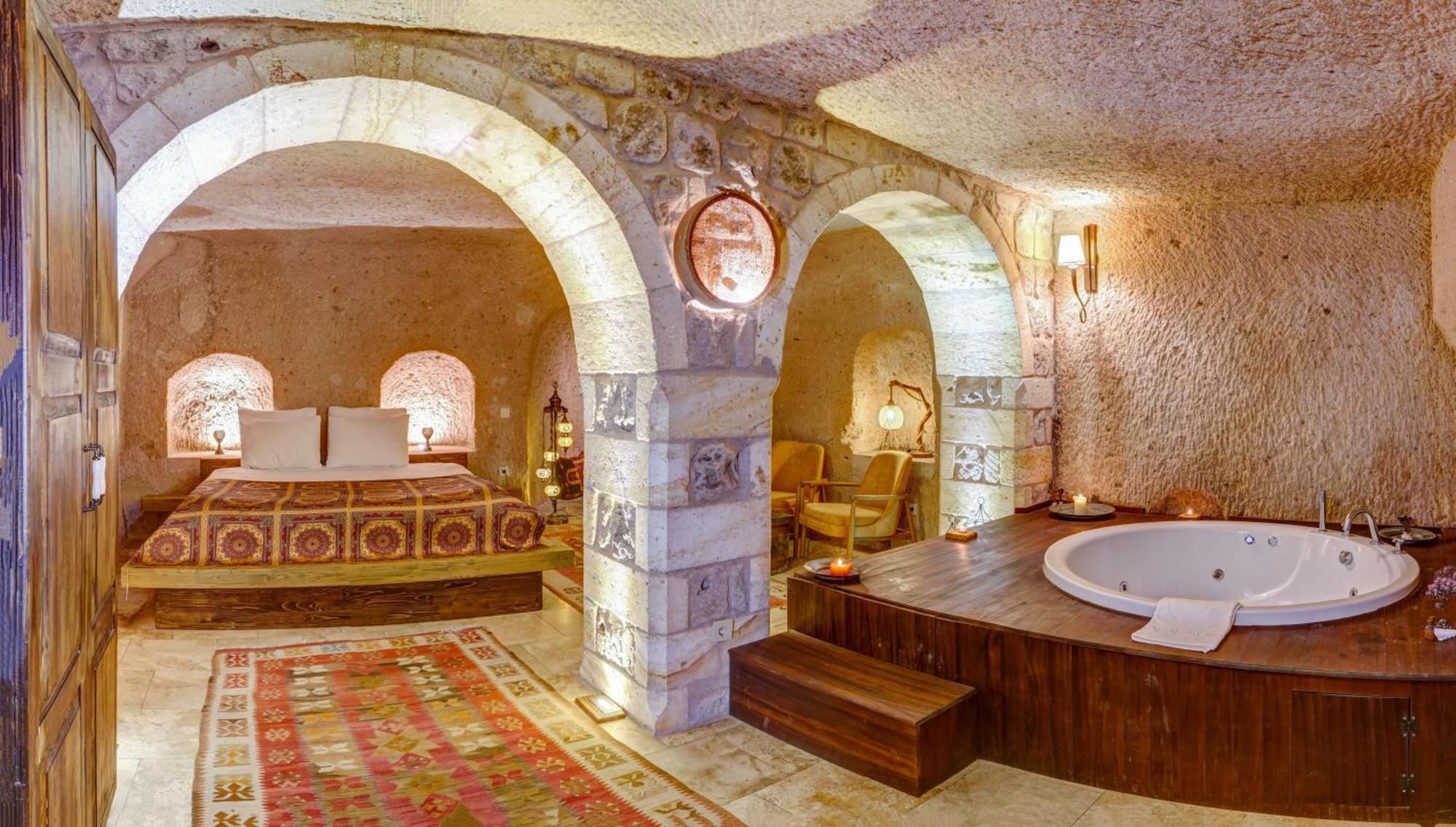 Vasil Cave Hotel Учгісар Номер фото